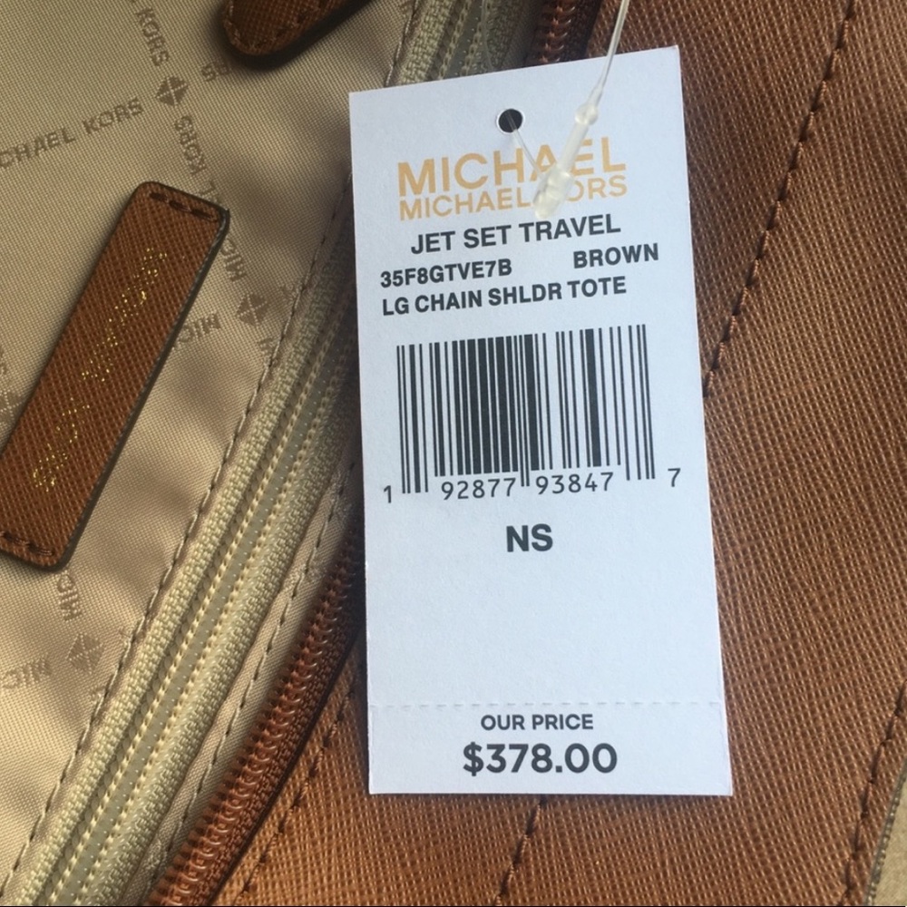 NWT Michael Kors Jet Set Chain Shoulder Tote - Picture 5 of 5